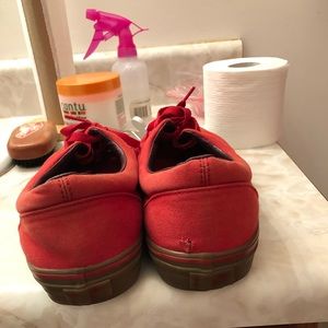 Vans Shoes - Red low top vans Vans Shoes - Red low top vans